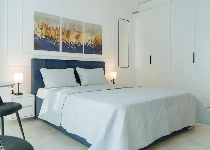 아파트 Charm Plaza Lujerului - Free Private Parking 부쿠레슈티